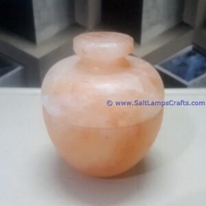 himalayanpinksaltjarwithlidstoragecanisterforsaltspicesandnutstokeepfreshperfectforstoringpreserving05 Salt Lamps Crafts Manufacture and Exporter
