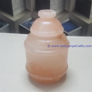 himalayanpinksaltjarwithlidstoragecanisterforsaltspicesandnutstokeepfreshperfectforstoringpreserving10 Salt Lamps Crafts Manufacture and Exporter