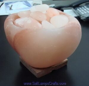 himalayanpinksaltlampscraftedfirebowlwithnaturalcrystalsaltchunkspremiumqualitynighlampstrendyhomedecoruniquegiftideasauthenticfrompakistan04 Salt Lamps Crafts Manufacture and Exporter