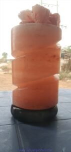 himalayanpinksaltlampscylinderdesignfirebowlwithnaturalcrystalsaltchunkspremiumqualitynighlampstrendyhomedecoruniquegiftideasauthenticfrompakistan10 Salt Lamps Crafts Manufacture and Exporter