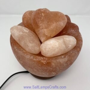 himalayanpinksaltlampsfirebowlwithnaturalcrystalsaltheartsmassgestonespremiumqualitynighlampstrendyhomedecoruniquegiftideasauthenticfrompakistan14 Salt Lamps Crafts Manufacture and Exporter