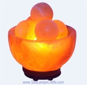 himalayanpinksaltlampsfirebowlwithnaturalcrystalsaltspheremassgestonespremiumqualitynighlampstrendyhomedecoruniquegiftideasauthenticfrompakistan15 Salt Lamps Crafts Manufacture and Exporter