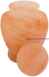 himalayansaltbiodegradableurnlargesizehimalayanrocksaltcremationurnforwaterburialpeturnecofriendlyadulturn02 Salt Lamps Crafts Manufacture and Exporter