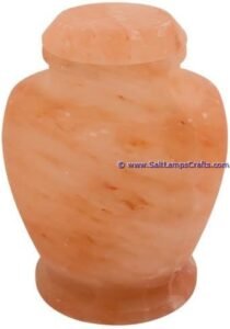 himalayansaltbiodegradableurnlargesizehimalayanrocksaltcremationurnforwaterburialpeturnecofriendlyadulturn03 Salt Lamps Crafts Manufacture and Exporter