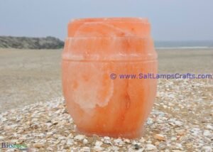 himalayansaltbiodegradableurnlargesizehimalayanrocksaltcremationurnforwaterburialpeturnecofriendlyadulturn14 Salt Lamps Crafts Manufacture and Exporter