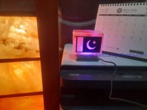 himalayansaltlampwith3ddesignprintswoodrectangledesignarabicpattern3dshapesaltlampluxurysaltlamphomedecorideas02 Salt Lamps Crafts Manufacture and Exporter