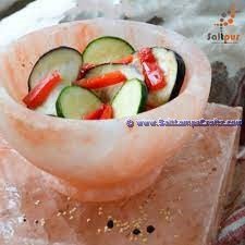 himalayansaltservingbowlcraftedpinksaltbowlhighqualitykitchencraftsorganicrocksaltfruitbowlsaladbowlmultiuse30 Salt Lamps Crafts Manufacture and Exporter