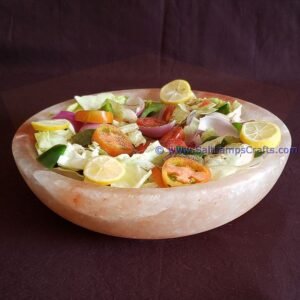 himalayansaltservingbowlcraftedpinksaltbowlhighqualitykitchencraftsorganicrocksaltfruitbowlsaladbowlmultiuse35 Salt Lamps Crafts Manufacture and Exporter