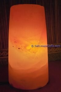cylinderdesigncraftedhimalayansaltlampperfectfordesksidetablenightlighthomeoffice03 Salt Lamps Crafts Manufacture and Exporter