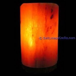 cylinderdesigncraftedhimalayansaltlampperfectfordesksidetablenightlighthomeoffice07 Salt Lamps Crafts Manufacture and Exporter