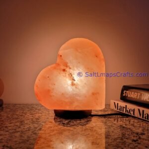 heartdesigncraftedhimalayansaltlampperfectfordesksidetablenightlighthomeoffice09 Salt Lamps Crafts Manufacture and Exporter