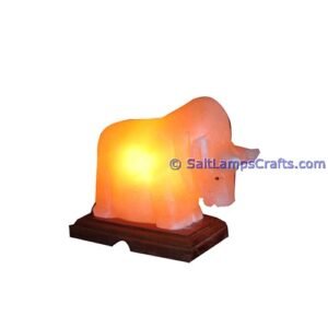 himalayanpinkrocksaltbullanimalslampsnightlightdesklampsidetablesaltlampshomeofficedecorsaltlightauthenticpakistan03 Salt Lamps Crafts Manufacture and Exporter