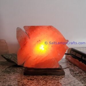 himalayanpinkrocksaltfishanimalslampsnightlightdesklampsidetablesaltlampshomeofficedecorsaltlightauthenticpakistan09 Salt Lamps Crafts Manufacture and Exporter