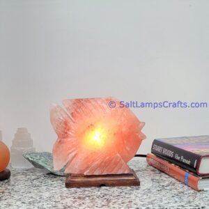 himalayanpinkrocksaltfishanimalslampsnightlightdesklampsidetablesaltlampshomeofficedecorsaltlightauthenticpakistan10 Salt Lamps Crafts Manufacture and Exporter