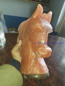 himalayanpinkrocksalthorseheadanimalslampsnightlightdesklampsidetablesaltlampshomeofficedecorsaltlightauthenticpakistan03 Salt Lamps Crafts Manufacture and Exporter