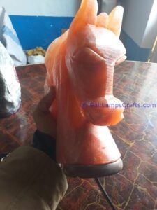 himalayanpinkrocksalthorseheadanimalslampsnightlightdesklampsidetablesaltlampshomeofficedecorsaltlightauthenticpakistan04 Salt Lamps Crafts Manufacture and Exporter