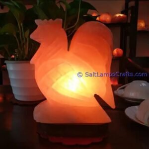 himalayanpinkrocksaltroosteranimalslampsnightlightdesklampsidetablesaltlampshomeofficedecorsaltlightauthenticpakistan11 Salt Lamps Crafts Manufacture and Exporter