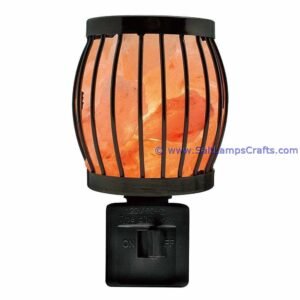 himalayansaltlampnightlightovaldesignironbasketwithcrystalsaltchunkswallhangingrocksaltlampforbedroomsnightlightpluginwalllightforhomedecor04 Salt Lamps Crafts Manufacture and Exporter