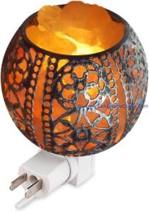 himalayansaltlampnightlightsphererdesignironbasketwithcrystalsaltchunkswallhangingrocksaltlampforbedroomsnightlightpluginwalllightforhomedecor01 Salt Lamps Crafts Manufacture and Exporter