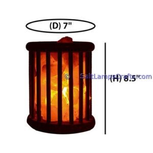 himalayansaltlampscylinderdesignwoodenbasketwithchunksforhomeofficehoteldecoryogapurifyingairwarmandromanticnightlightlamp18 Salt Lamps Crafts Manufacture and Exporter