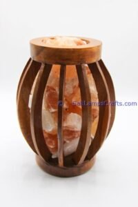 himalayansaltlampsovaldesignwoodenbasketwithchunksforhomeofficehoteldecoryogapurifyingairwarmandromanticnightlightlamp05 Salt Lamps Crafts Manufacture and Exporter