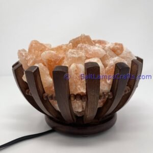 himalayansaltlampsroundbowldesignwoodenbasketwithchunksforhomeofficehoteldecoryogapurifyingairwarmandromanticnightlightlamp09 Salt Lamps Crafts Manufacture and Exporter