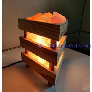 himalayansaltlampstriangledesignwoodenbasketwithchunksforhomeofficehoteldecoryogapurifyingairwarmandromanticnightlightlamp01 Salt Lamps Crafts Manufacture and Exporter