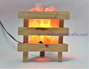 himalayansaltlampstriangledesignwoodenbasketwithchunksforhomeofficehoteldecoryogapurifyingairwarmandromanticnightlightlamp04 Salt Lamps Crafts Manufacture and Exporter