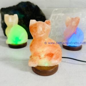 himalayansaltusblampsanimalsstatuerealwoodbasepinksaltcrystalsmulticolorledswithusbplugautocolorchangehealingmeditationrelaxation13 Salt Lamps Crafts Manufacture and Exporter
