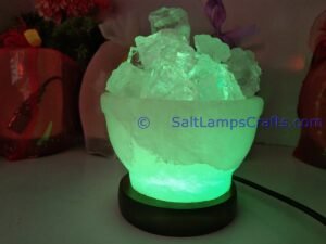 himalayansaltusblampsbowlswithchunksrealwoodbasepinksaltcrystalsmulticolorledswithusbplugautocolorchangehealingmeditationrelaxation10 Salt Lamps Crafts Manufacture and Exporter