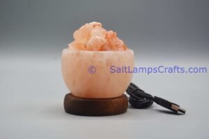 himalayansaltusblampsbowlswithchunksrealwoodbasepinksaltcrystalsmulticolorledswithusbplugautocolorchangehealingmeditationrelaxation22 Salt Lamps Crafts Manufacture and Exporter