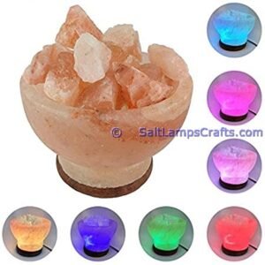 himalayansaltusblampsbowlswithchunksrealwoodbasepinksaltcrystalsmulticolorledswithusbplugautocolorchangehealingmeditationrelaxation37 Salt Lamps Crafts Manufacture and Exporter