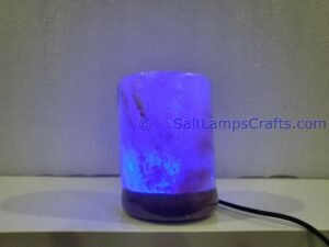 himalayansaltusblampscylindershaperealwoodbasepinksaltcrystalsmulticolorledswithusbplugautocolorchangehealingmeditationrelaxation06 Salt Lamps Crafts Manufacture and Exporter