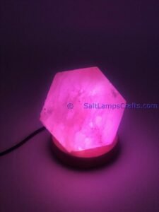 himalayansaltusblampsdiamondshaperealwoodbasepinksaltcrystalsmulticolorledswithusbplugautocolorchangehealingmeditationrelaxation12 Salt Lamps Crafts Manufacture and Exporter