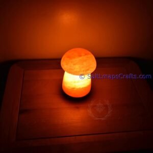 mushroomdesigncraftedhimalayansaltlampperfectfordesksidetablenightlighthomeoffice08 Salt Lamps Crafts Manufacture and Exporter