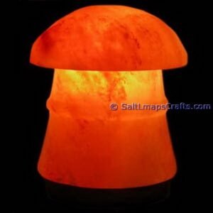 mushroomdesigncraftedhimalayansaltlampperfectfordesksidetablenightlighthomeoffice11 Salt Lamps Crafts Manufacture and Exporter