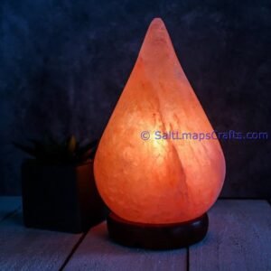 raindropdesigncraftedhimalayansaltlampperfectfordesksidetablenightlighthomeoffice10 Salt Lamps Crafts Manufacture and Exporter